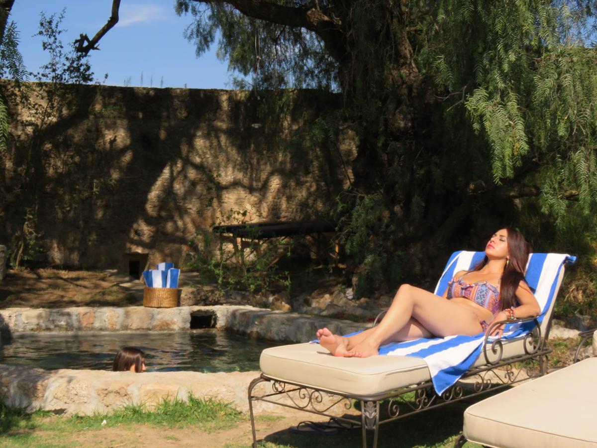 Hacienda Tovares Cadereyta de Montes Esterno foto